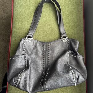 Elegant Metallic Leather Purse by Brighton